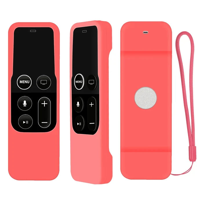 Habicare silicone protective cover for Apple TV 4 remote in various colors, snug fit, durable and flexible silicone material.