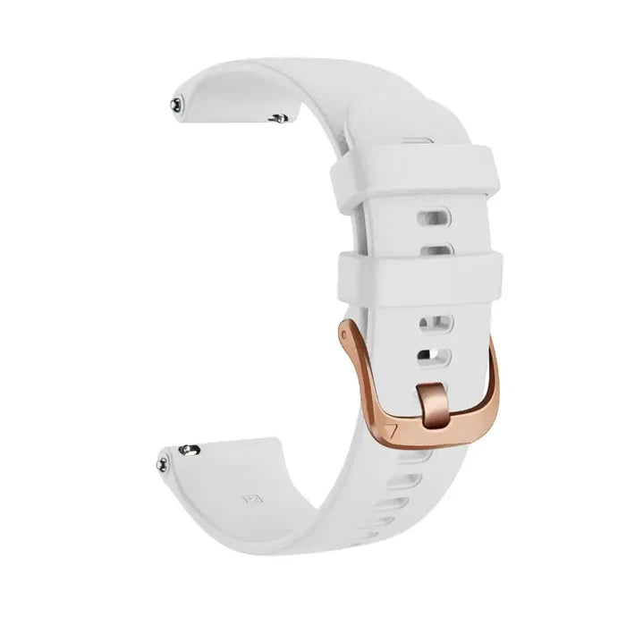 Habicare silicone replacement strap for Garmin Venu Series in multiple colors, designed for comfortable fit and easy wear.