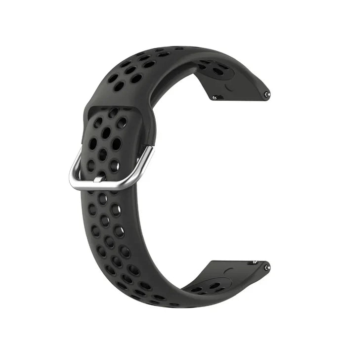 Habicare silicone sport strap for Fitbit Versa and Versa 2, TWS style, shown in vibrant colors, designed for Fitbit Blaze, Versa Lite series