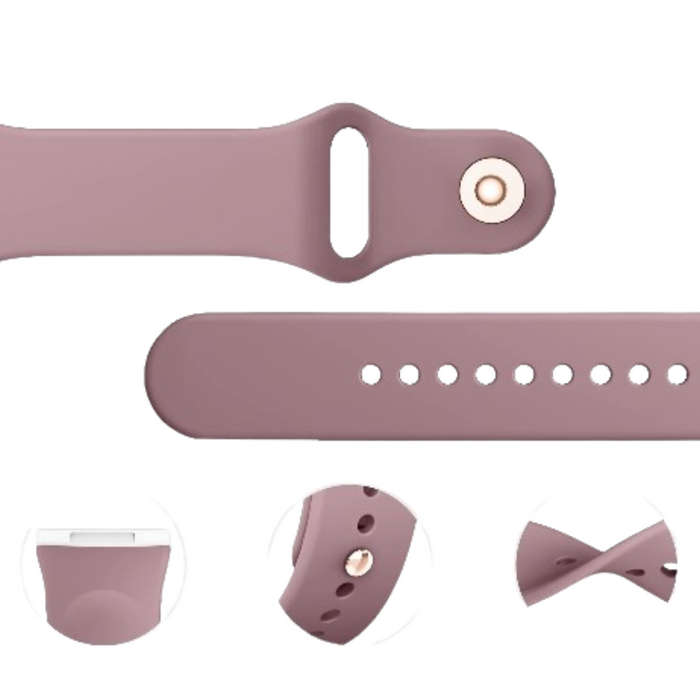 Habicare silicone watch band for Fitbit Versa 3 in multiple colors, TWS style, with a flexible strap and secure clasp.