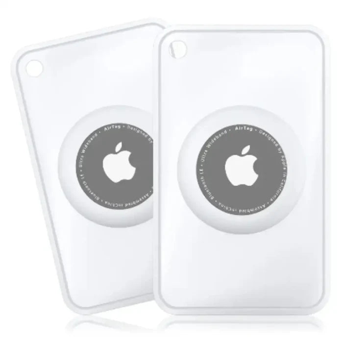 Habicare TWS slim wallet case for Apple AirTag, card-sized holder with sleek design, ideal for secure tracking and storage.