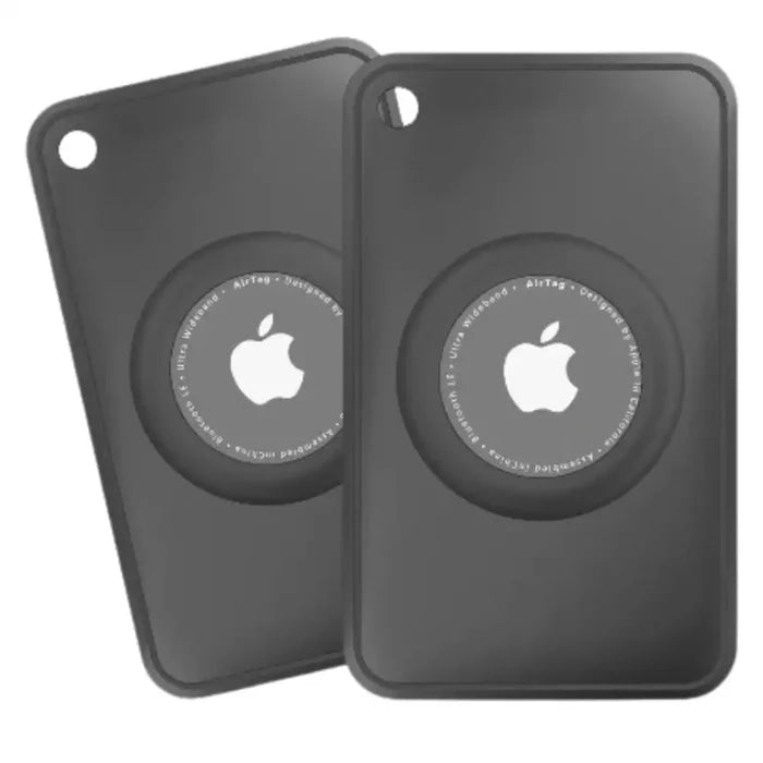 Habicare Slim Wallet Case for Apple AirTag, card-sized TWS holder with sleek design and secure fit for tracking accessories.