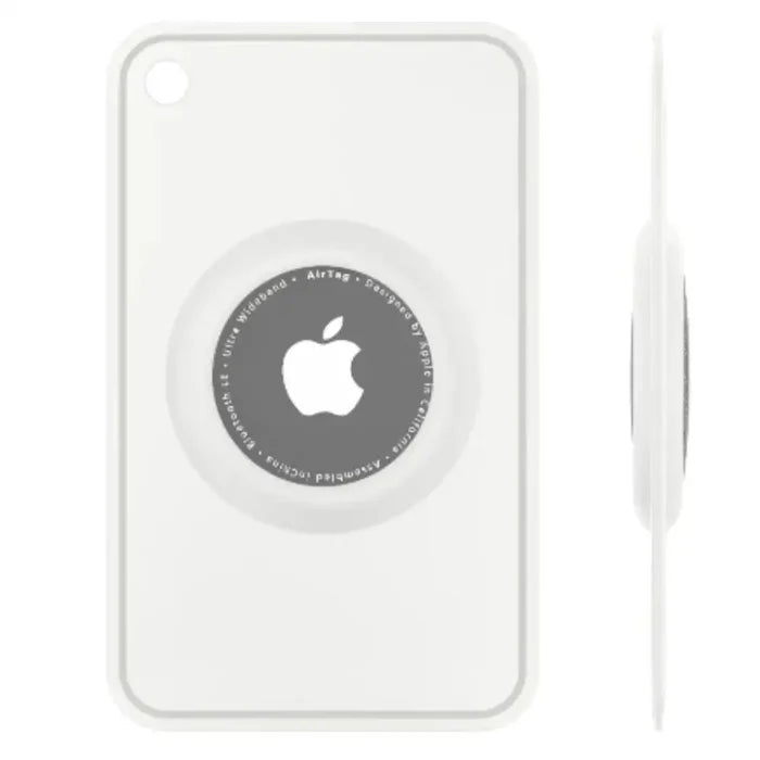 Habicare slim wallet case for Apple AirTag, card-sized holder, TWS compatible, designed to securely hold AirTag and cards.