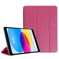 Habicare 9eight5 Smart Cover for iPad Series in Silk Rose Red with magnetic closure, protective and stylish tablet accessory