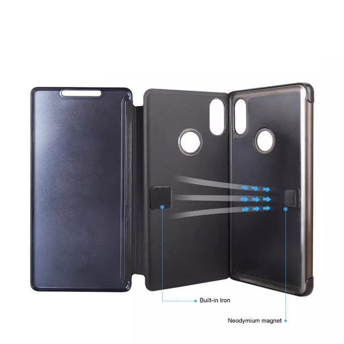Samsung Galaxy Note 10 Plus smart cover phone case by 9eight5, slim protective case with foldable stand feature.
