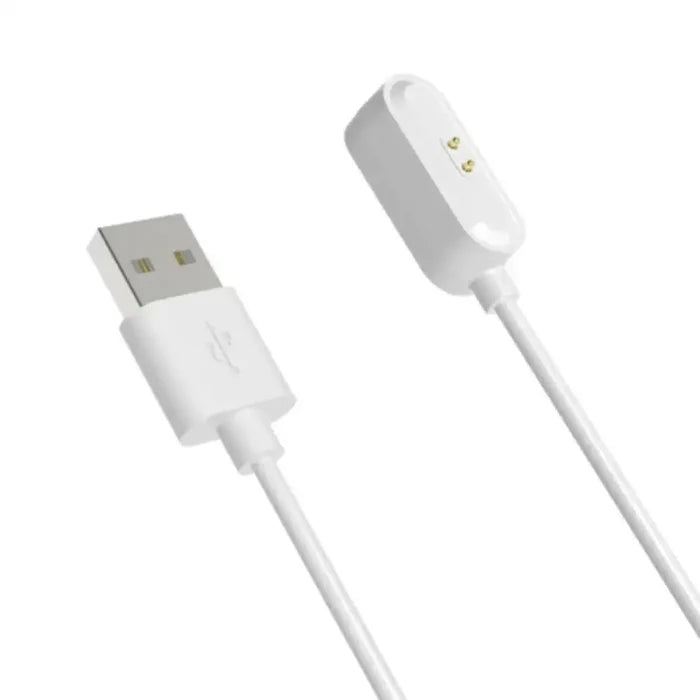 Habicare TWS smartwatch charger cable for OPPO Watch Free, USB charging cable with compact design for easy connectivity.