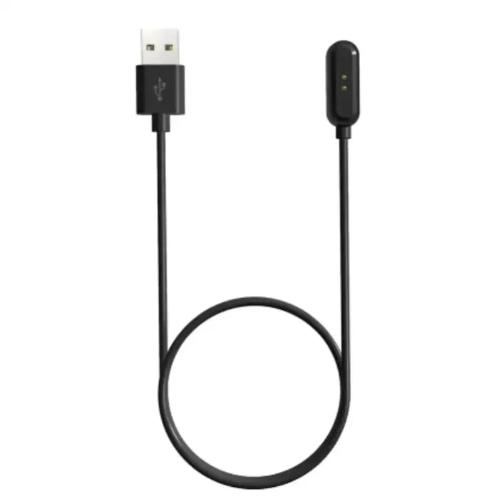 Habicare TWS smartwatch charger cable for OPPO Watch Free, with USB connector and charging interface visible.
