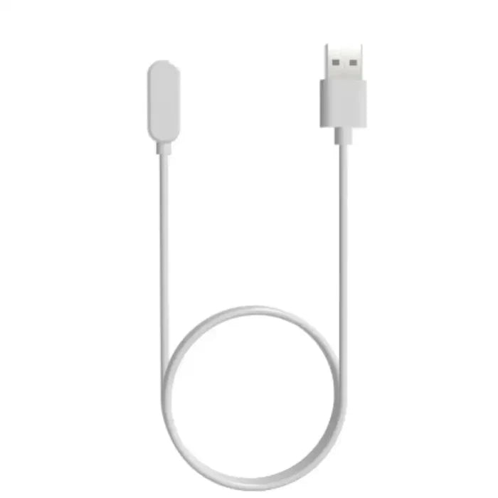 Habicare TWS smartwatch charger cable designed for OPPO Watch Free, shown connected and ready for charging.