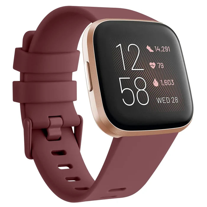 Wine Red / Large / Fitbit Versa SE