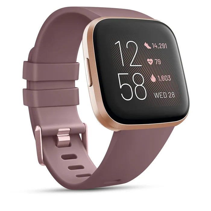 Habicare soft silicone sport band for Fitbit Versa SE, available in multiple colors, designed for comfortable wrist wear