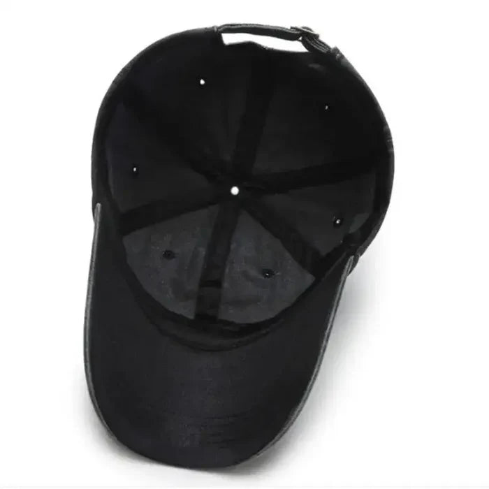 Habicare solid baseball cap available in five colors, featuring a classic design and adjustable strap, made from durable fabric.