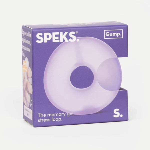 Speks Gump Loop Squish Ball Fidget Toy - Mist