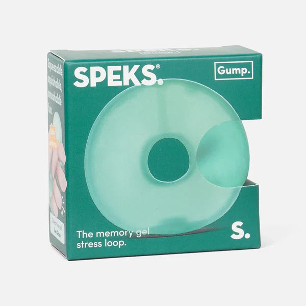 Speks Gump Loop Squish Ball Fidget Toy - Sea Glass