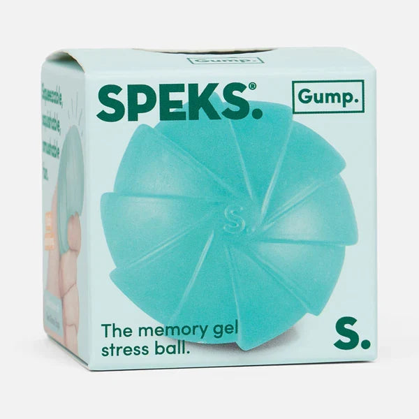 Speks Gump Surface Squish Ball Fidget Toy - Sea Glass Edge