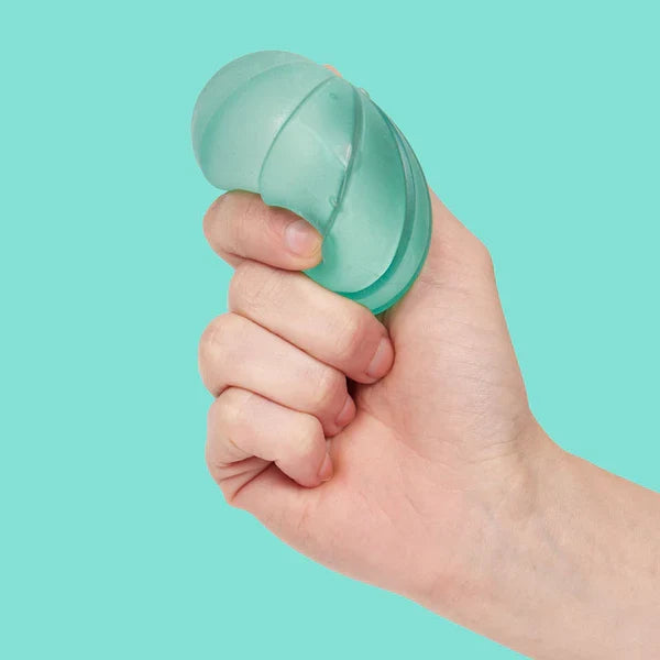 Speks Gump Surface Squish Ball Fidget Toy - Sea Glass Edge
