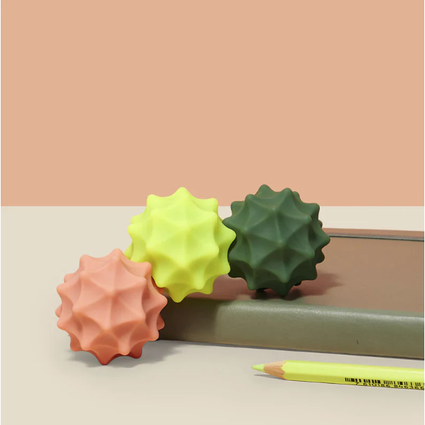 Speks Odds Silicone Magnet Fidget Toy (14+) - Green Spurs