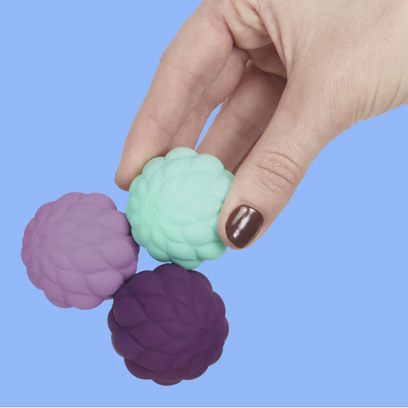 Speks Odds Silicone Magnet Fidget Toy (14+) - Purple Puffs