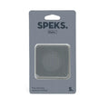 Speks Slabs Silicone Sensory Sticker - Groove Square Gray