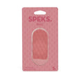 Speks Slabs Silicone Sensory Sticker - Mesh Tab Coral
