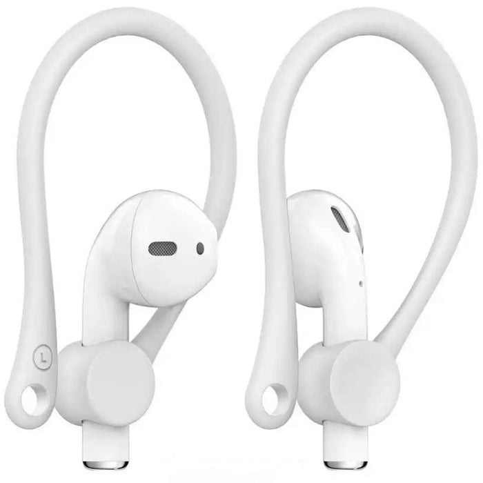 Black Sport Earphone Hooks by 9eight5, lightweight electronics accessories for secure fit during workouts.