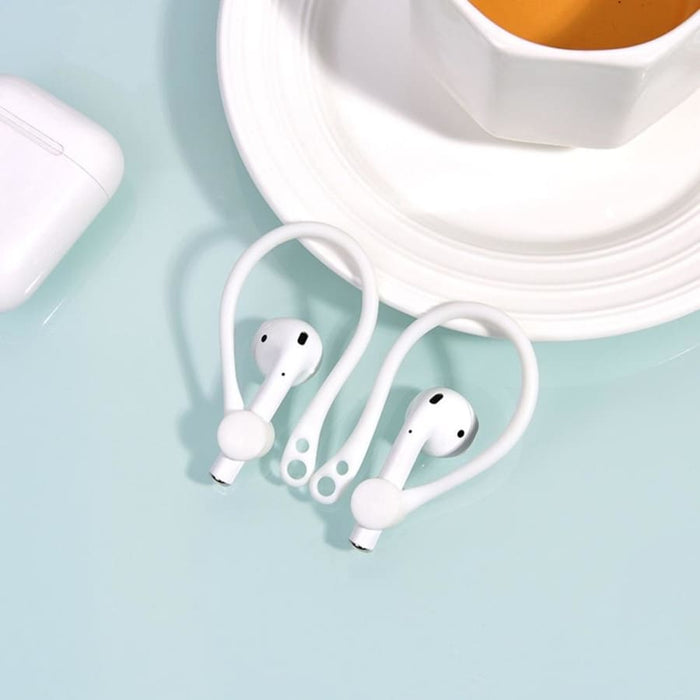 Black Sport Earphone Hooks by 9eight5, in-ear earphone accessories designed to secure earbuds during active use.