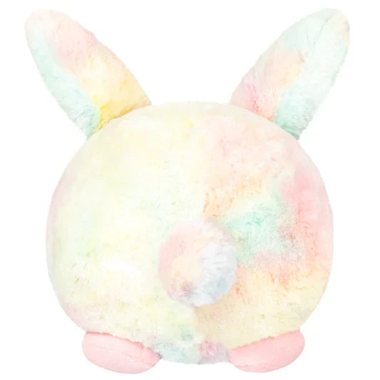 Squishable 9 Inch Mini Tie Dye Fluffy Bunny Plush Toy