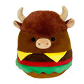 Squishmallow 12 Inch Dunkie the Bison Burger Plush Toy
