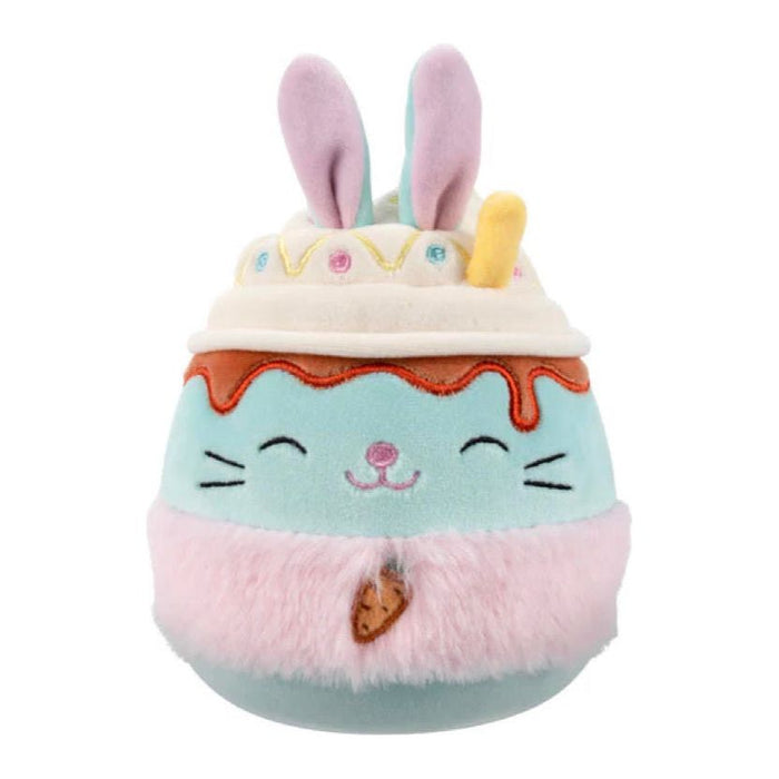 Squishmallow 5 Inch Eaton the Latte Bunny Easter Plush Toy - Owl & Goose Gifts