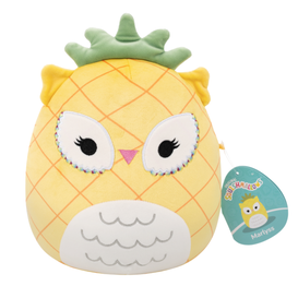 Squishmallow 12 Inch Marlyss the Pineapple Owl Hybrid Plush Toy