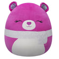 Squishmallow 5 Inch Crisanta the Bear with Scarf Plush Toy
