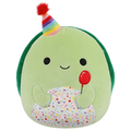 Squishmallow 5 Inch Henry the Turtle with Birthday Hat Plush Toy