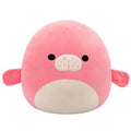 Squishmallow 5 Inch Morlai the Pink Manatee Plush Toy