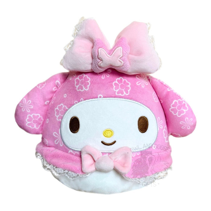 Squishmallow 8 Inch 50th Anniversary My Melody Pink Sanrio Plush Toy - Owl & Goose Gifts