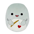 Squishmallow 8 Inch Gordon the Shark with Fishing Pole Valentine Plush Toy