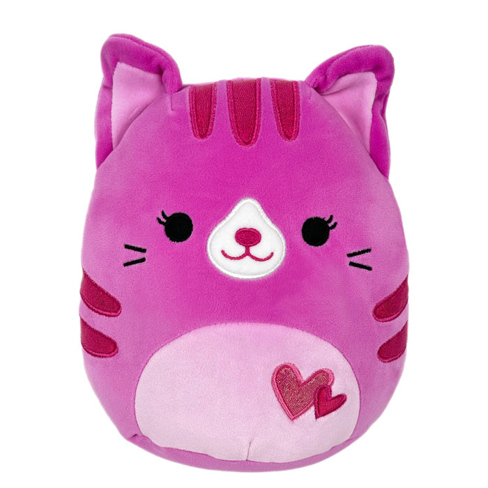 Squishmallow 8 Inch Harrell the Cat Valentine Plush Toy