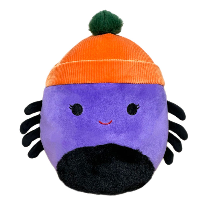 Squishmallow 8 Inch Kiko the Spider with Beanie Halloween Plush Toy