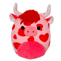 Squishmallow 8 Inch Laurie the Highland Cow Valentine Plush Toy