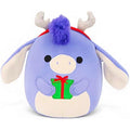 Squishmallow 8 Inch Milanda the Donkey with Present Christmas Plush Toy