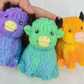 Squishy Highland Cow Dough Filled Sensory Fidget Toy - Assorted