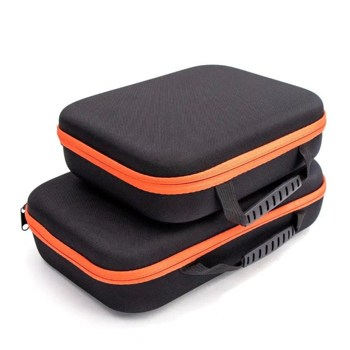 Black 9eight5 storage case cover shown on a flat surface, designed for organizing and protecting various items.