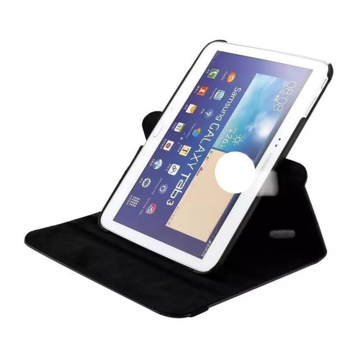 Synthetic leather cover for Samsung Galaxy Tab 3 10.1 inch tablets, model GT-P5200, P5210, P5220, by 9eight5.