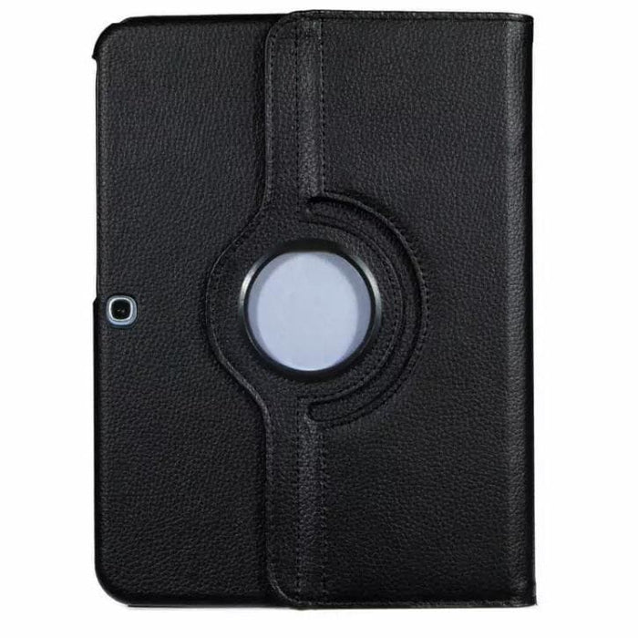 Synthetic leather cover for Samsung Galaxy Tab 3 10.1 inch tablets GT-P5200, P5210, P5220 by 9eight5, showing front view with flap.