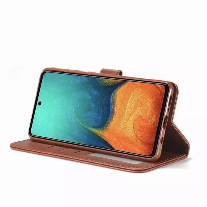 Synthetic leather flip case for iPhone 11 Pro Max by 9eight5, featuring a stylish protective cover with card slots.