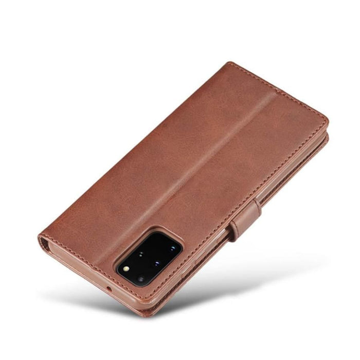 Synthetic leather flip case for Samsung Galaxy Note 10 Plus by 9eight5, showing a stylish protective phone cover with card slots.