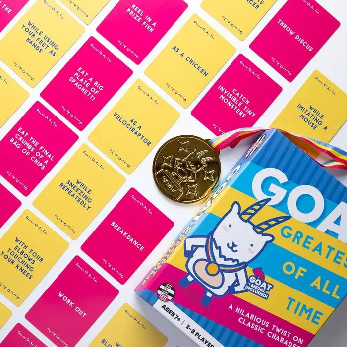 Taco Cat Games - GOAT: Greatest Of All Time Family Card Game