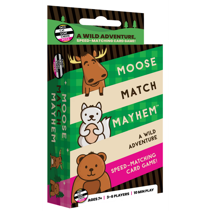 Taco Cat Games - Moose Match Mayhem Family Card Game