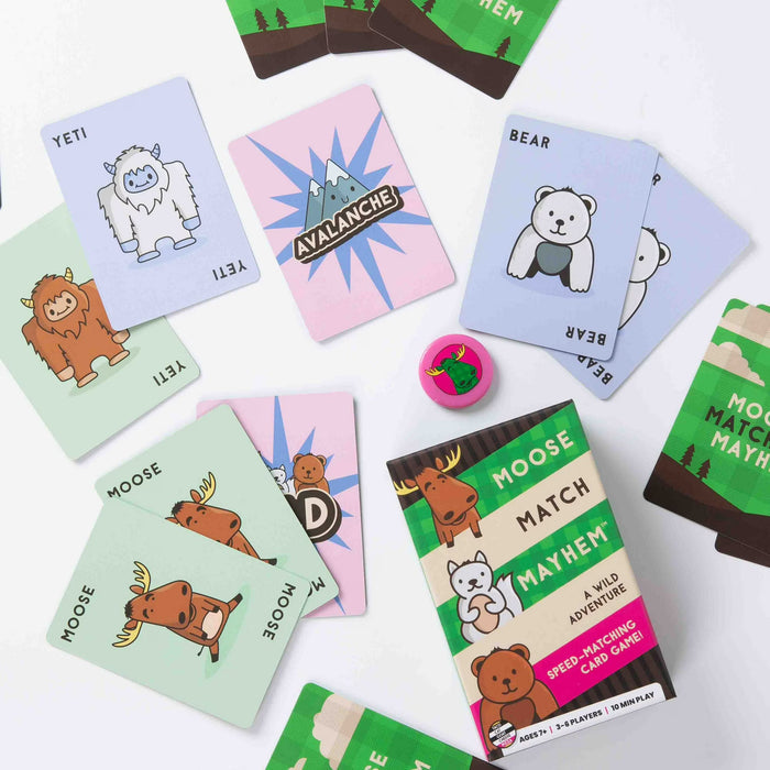 Taco Cat Games - Moose Match Mayhem Family Card Game