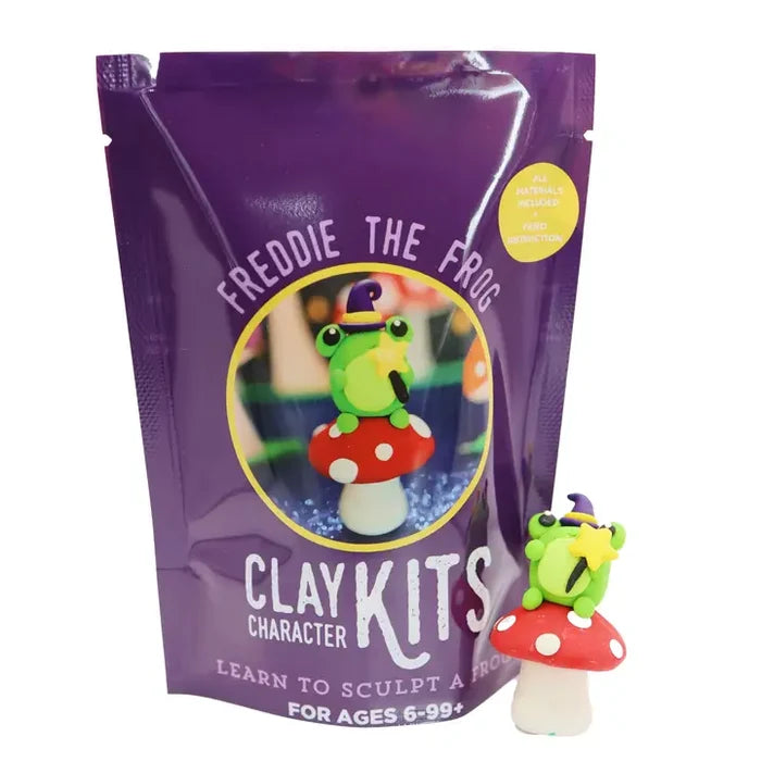 The Make Station DIY Polymer Clay Kit: Freddie the Frog