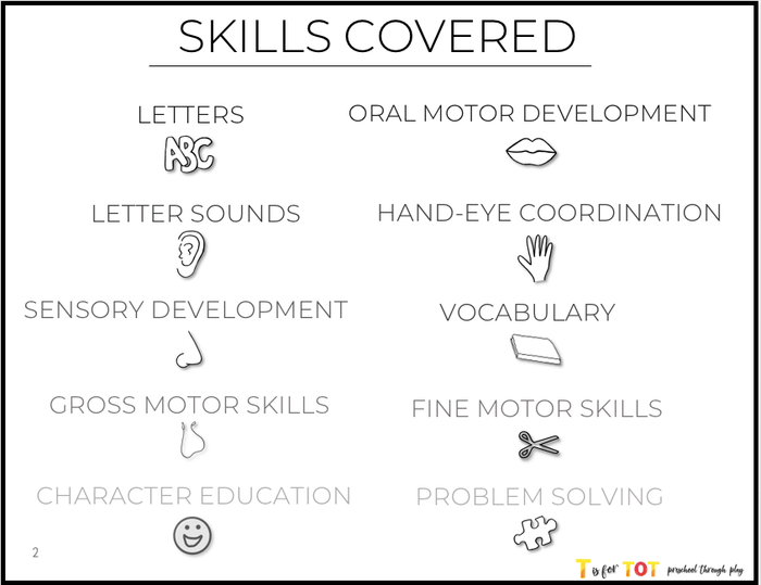 Toddler & Preschool | Letter Aa Curriculum.
