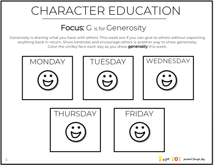 Toddler & Preschool | Letter Gg Curriculum.